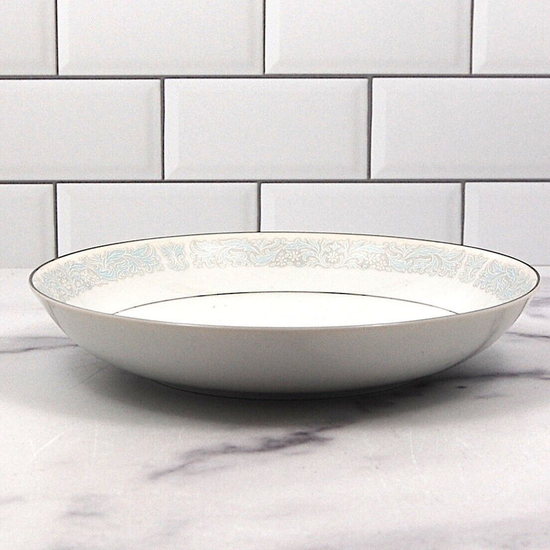 Load image into Gallery viewer, Bluedale Soup Bowl Set of 4 Blue & White Flowers Ceramic 7.5" Fine China Japan