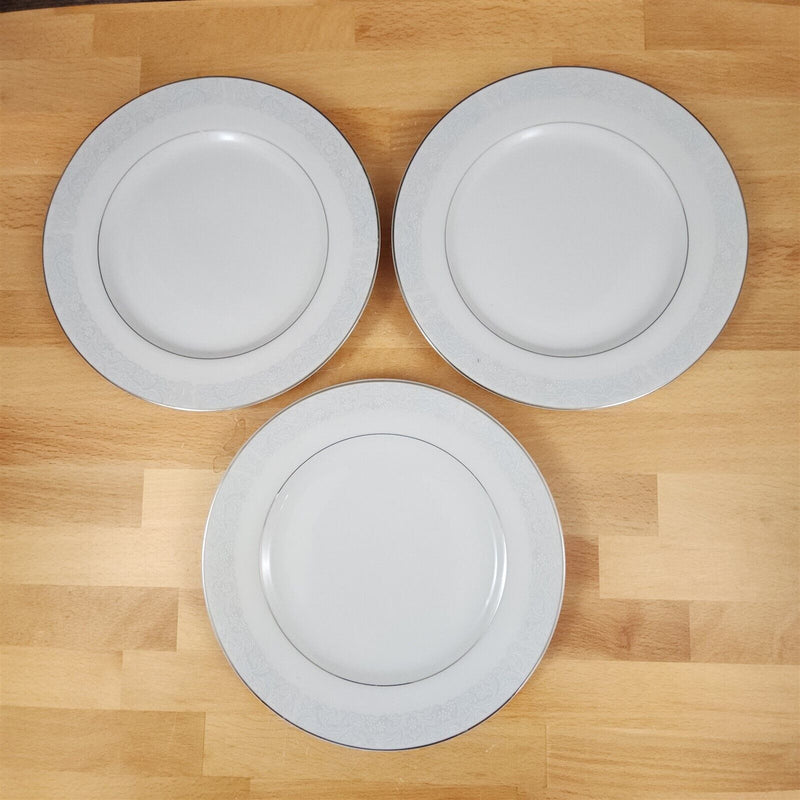 Load image into Gallery viewer, Bluedale Salad Plate Set of 3 by Fine China Japan Blue & White Flowers Ceramic