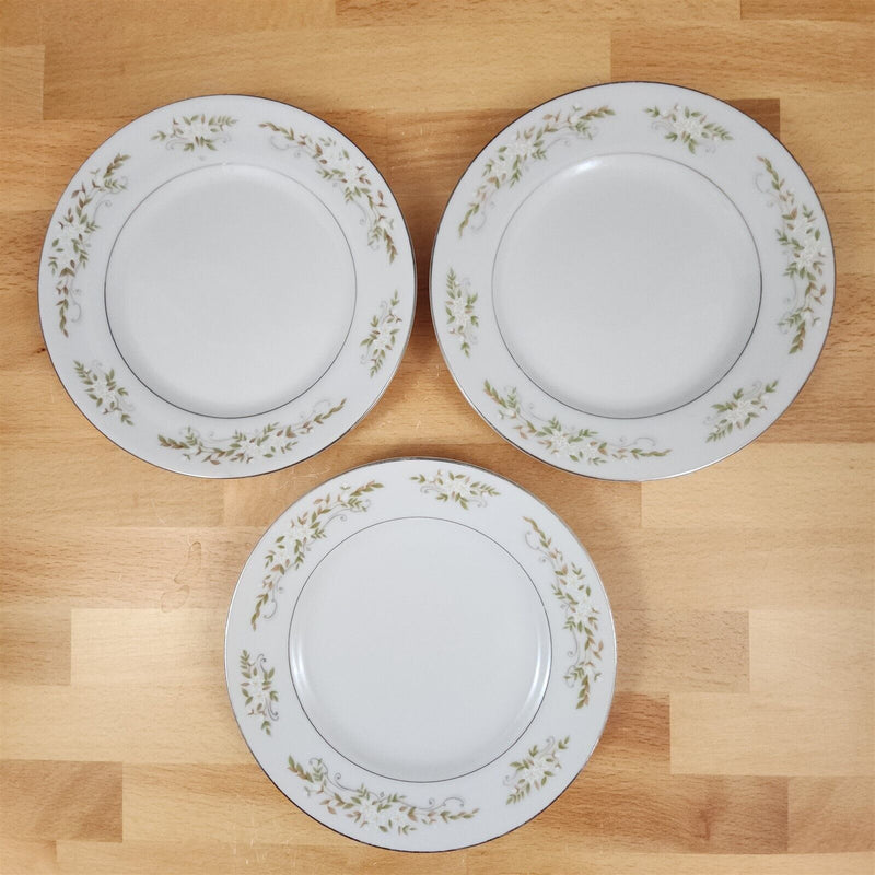 Load image into Gallery viewer, Springtime 3 Bread Butter Salad Plate Set International Silver Co 326 Ceramic