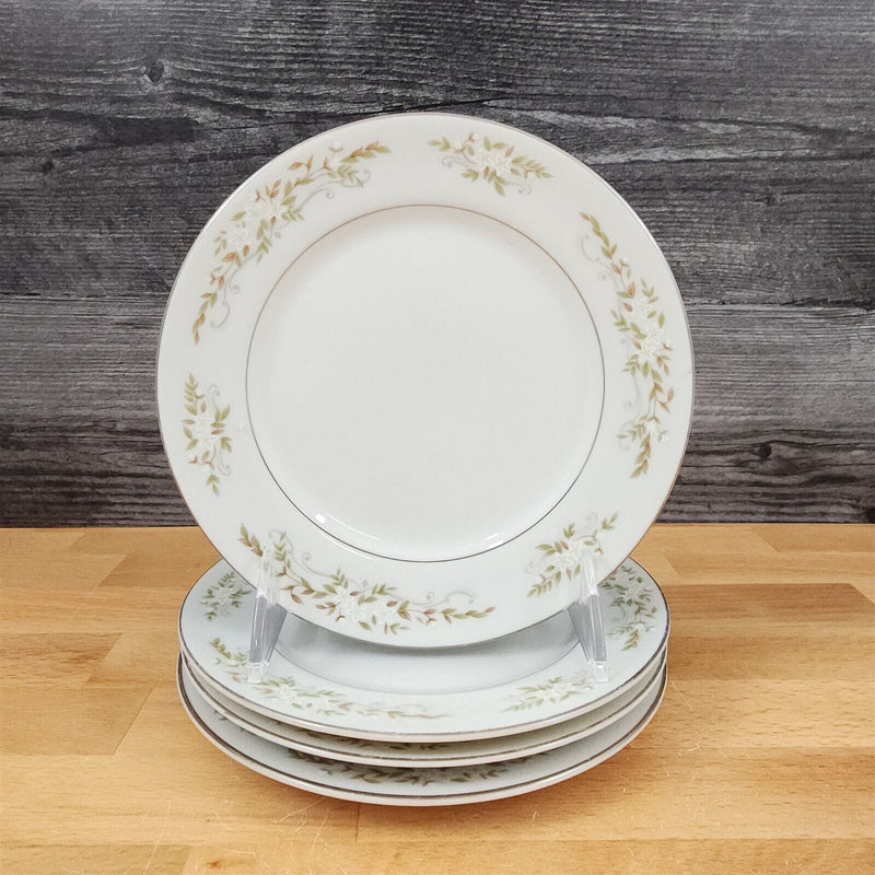 Load image into Gallery viewer, Springtime 4 Bread Butter Salad Plate Set International Silver Co 326 Ceramic