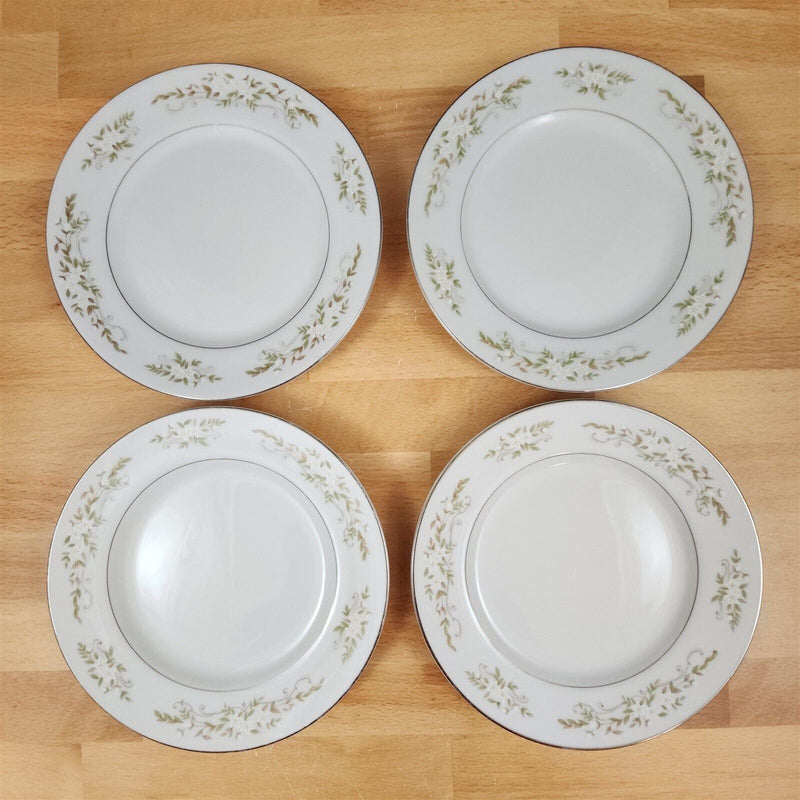 Load image into Gallery viewer, Springtime 4 Bread Butter Salad Plate Set International Silver Co 326 Ceramic