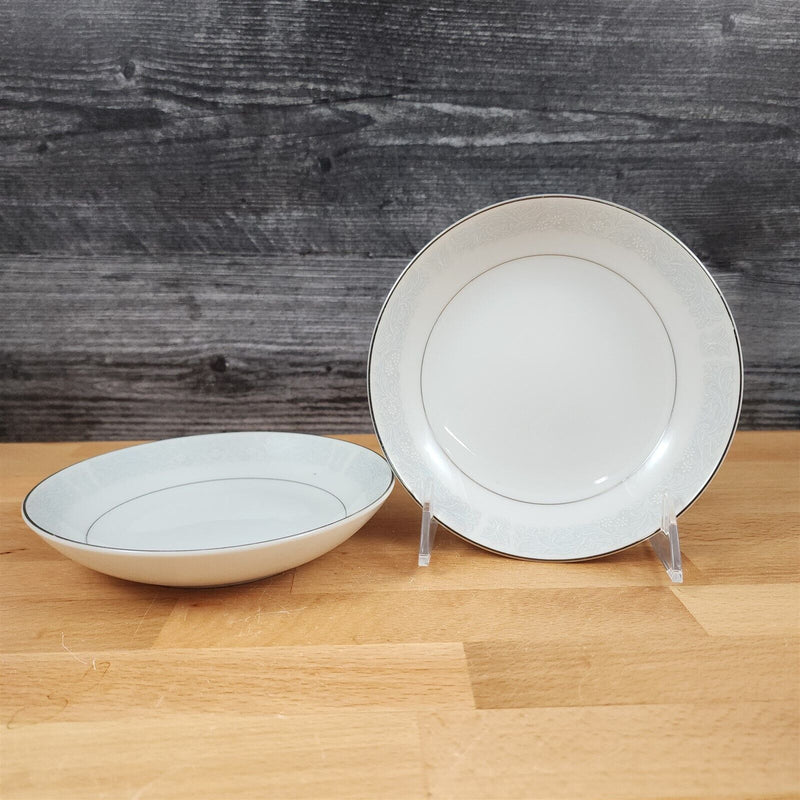 Load image into Gallery viewer, Bluedale 2 Fruit Dessert Sauce Bowl Set Blue Flowers Ceramic by Fine China Japan