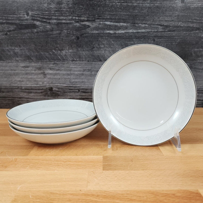 Load image into Gallery viewer, Bluedale 4 Fruit Dessert Sauce Bowl Set Blue Flowers Ceramic by Fine China Japan