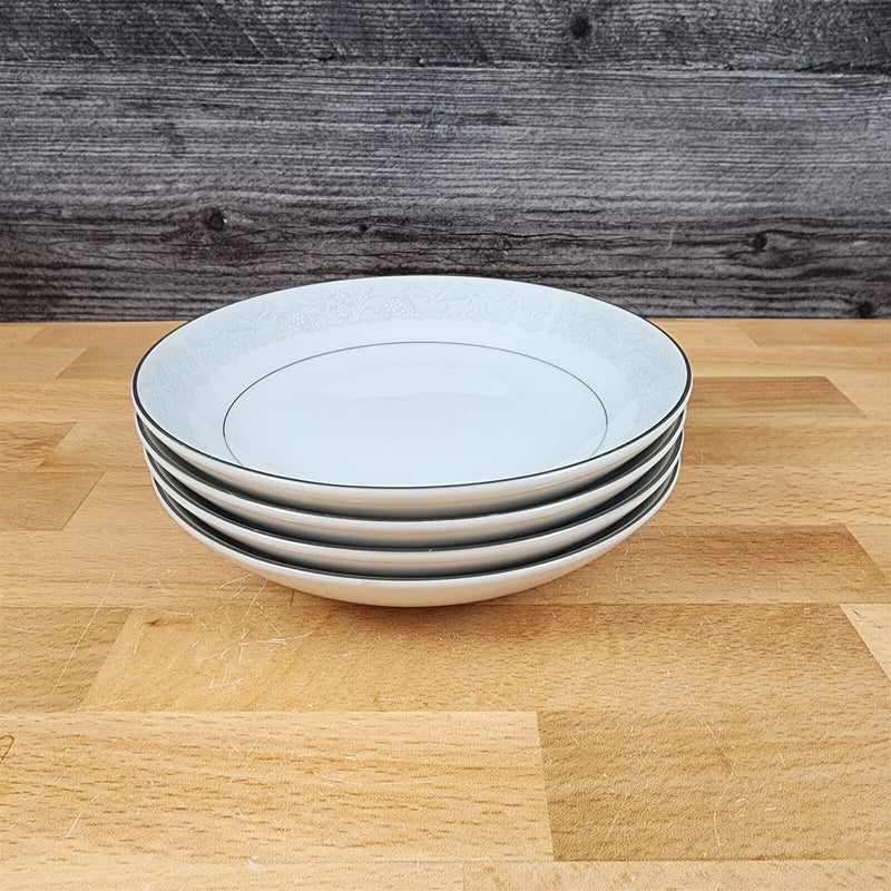 Load image into Gallery viewer, Bluedale 4 Fruit Dessert Sauce Bowl Set Blue Flowers Ceramic by Fine China Japan