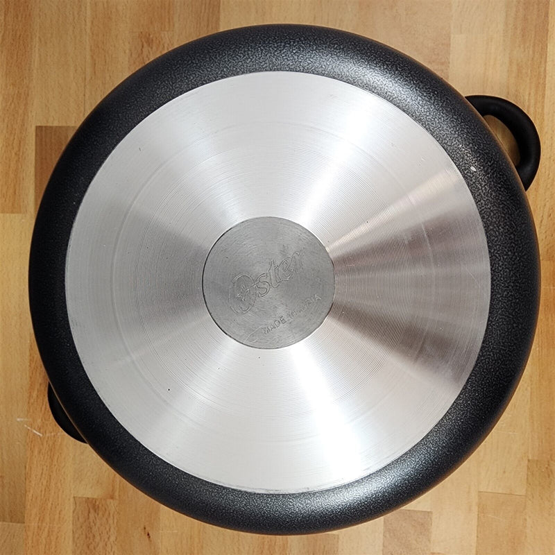 Load image into Gallery viewer, Oster Dutch Oven With Nonstick Interior With Glass Lid And Handles Aluminum 9 qt