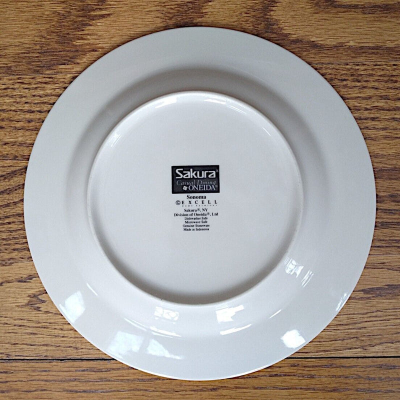 Load image into Gallery viewer, Sakura by Oneida Sonoma Grapes Salad Plate Stoneware Accent Dinnerware