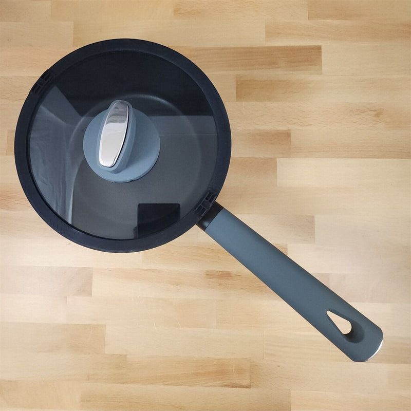 Load image into Gallery viewer, Saucepan With Glass Lid 7.8 Inch Non-Stick 2 Quart Aluminum Cookware