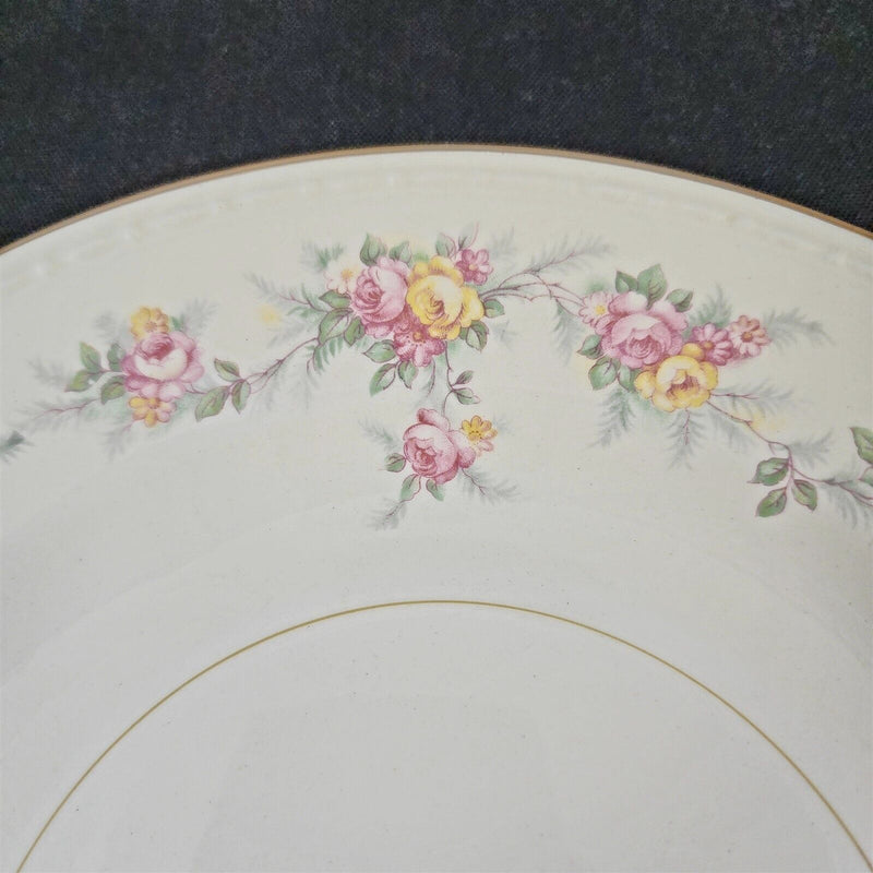 Load image into Gallery viewer, Homer Laughlin Countess Luncheon Plate 9" Set of 3 Georgian Eggshell F49N5