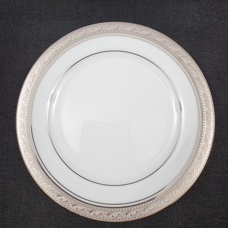 Load image into Gallery viewer, Noritake Legendary Crestwood Platinum Set of 2 Salad Plate 8.5" Plates 4166
