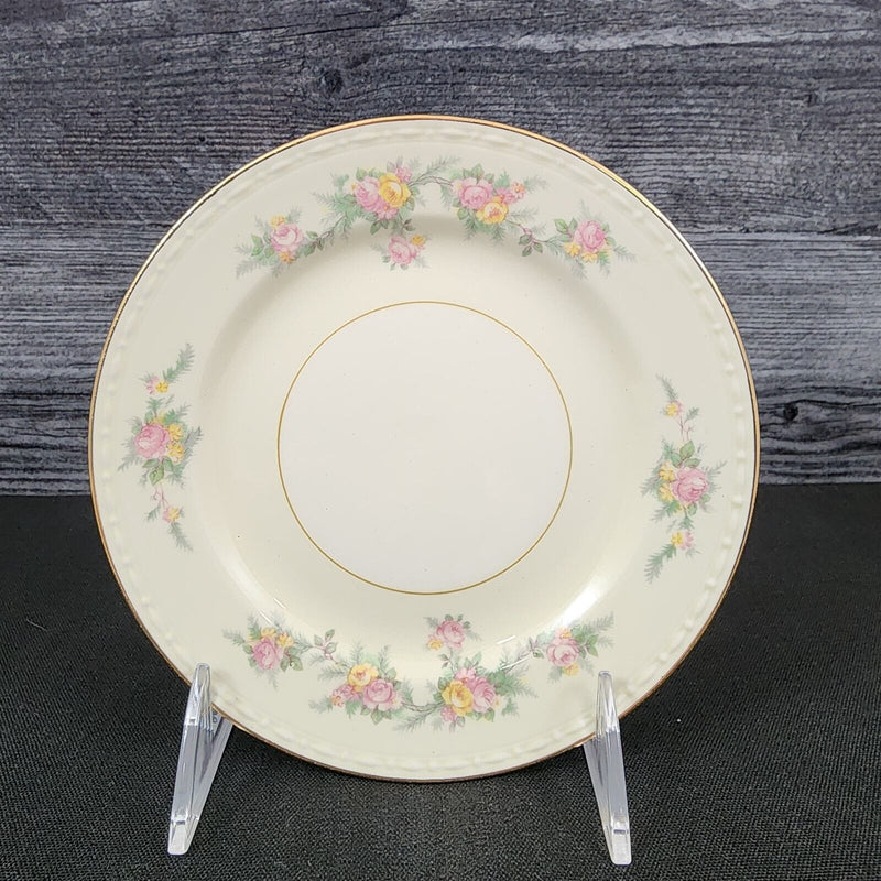 Load image into Gallery viewer, Homer Laughlin Countess Bread & Butter Plate 6" Set of 2 Georgian Eggshell C49N5