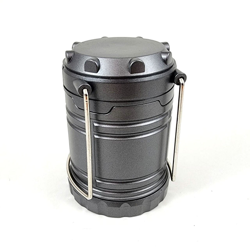 Load image into Gallery viewer, 24 LED Lantern Lamp Light Collapsible Gray For Tent Camping Outdoor Hiking