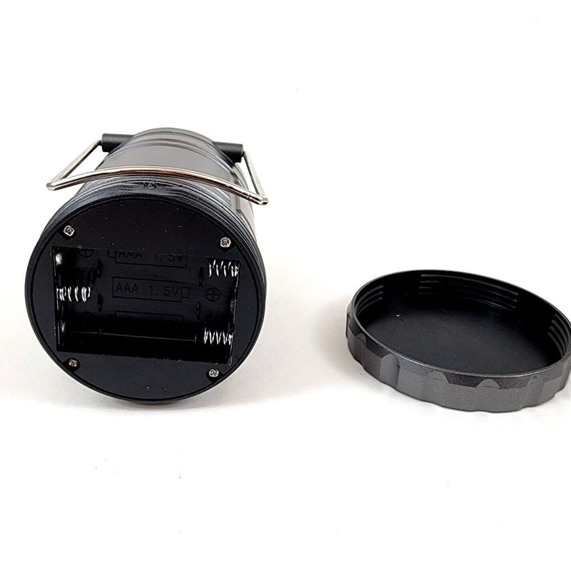 Load image into Gallery viewer, 24 LED Lantern Lamp Light Collapsible Gray For Tent Camping Outdoor Hiking