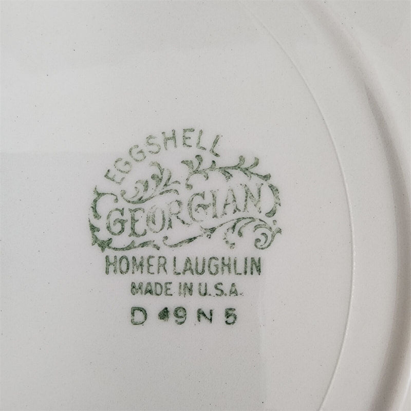 Load image into Gallery viewer, Homer Laughlin Countess Luncheon Plate 9" Georgian Eggshell Round D49N5