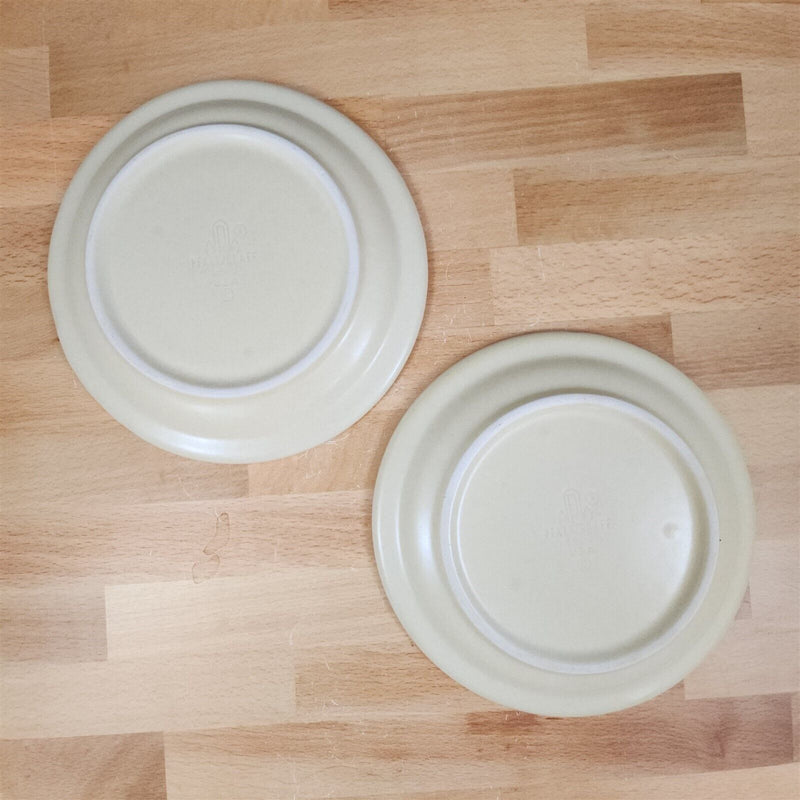Load image into Gallery viewer, Pfaltzgraff Village Salad plate Small 6 3/4” Set of 2 Tan Brown Castle Mark