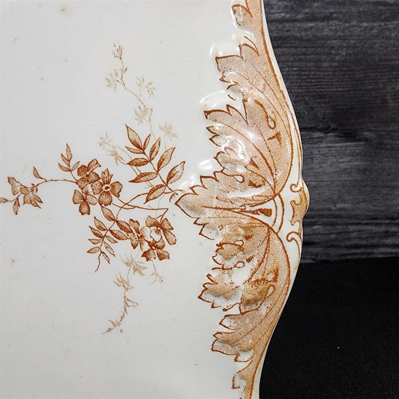 Load image into Gallery viewer, KIRKSTONE Doulton Burslem Plate 9 3/4" Square England Serving Tray