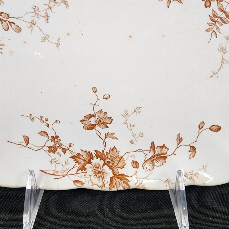 Load image into Gallery viewer, KIRKSTONE Doulton Burslem Plate 9 3/4" Square England Serving Tray