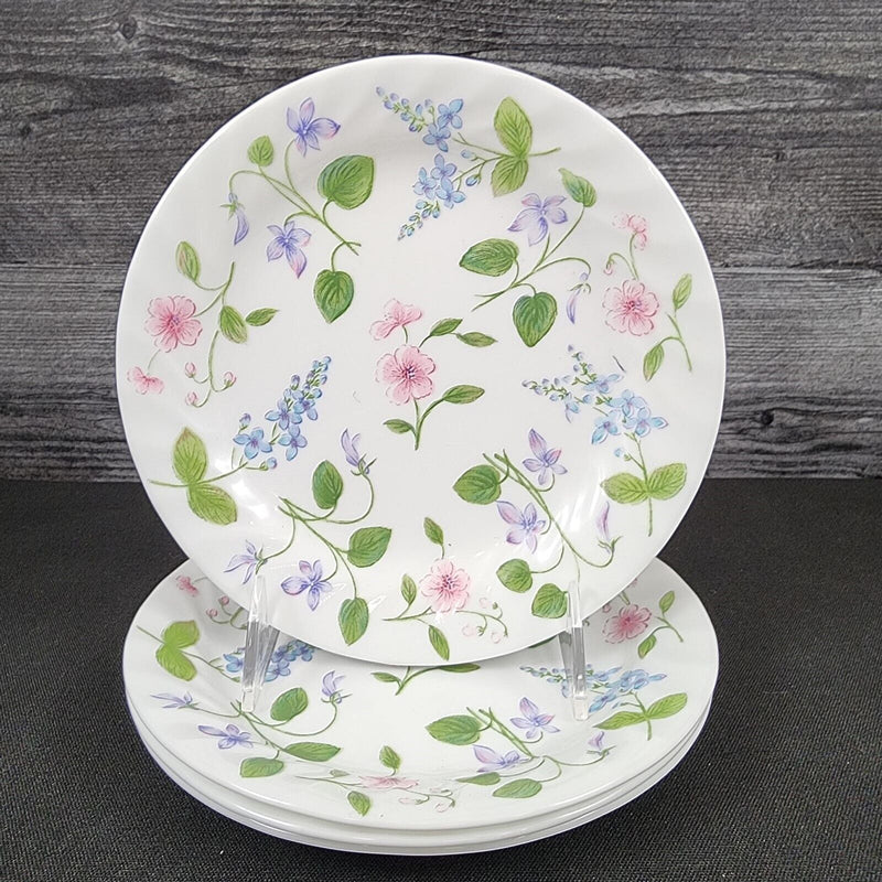 Load image into Gallery viewer, Corelle Corning Delicate Array Set of 4 Salad Plate 7 1/4" 18cm Floral Dishware