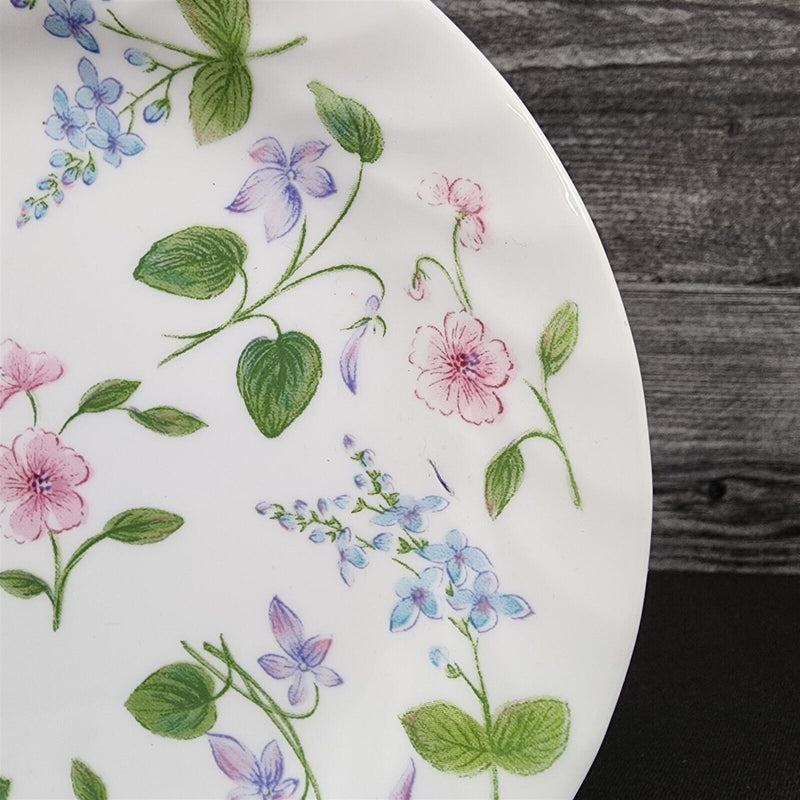 Load image into Gallery viewer, Corelle Corning Delicate Array Set of 4 Salad Plate 7 1/4" 18cm Floral Dishware
