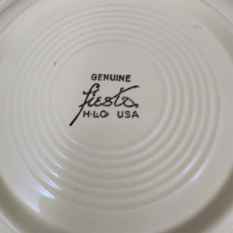 Load image into Gallery viewer, Fiestaware Homer Laughlin Fiesta 9 ½” Ivory Luncheon Plate Dinnerware Set of 2