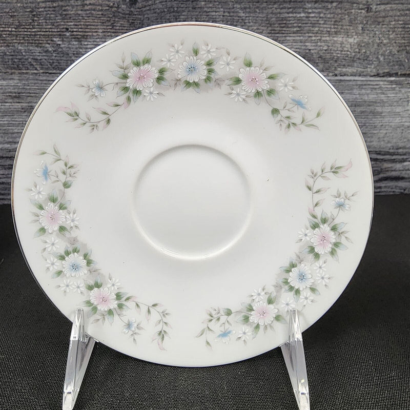 Load image into Gallery viewer, Sango Flower Garden Saucer & Tea Cup 4 Set Coffee Mug Oxford Pink Blue Ceramic