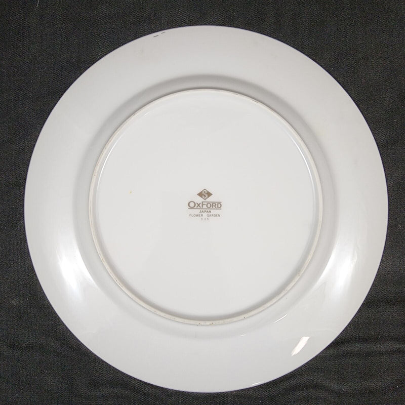 Load image into Gallery viewer, Sango Flower Garden Bread & Butter Plate 4 Set 6.5" Oxford Pink Blue Ceramic 535