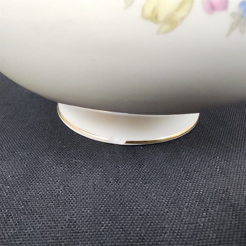 Load image into Gallery viewer, Homer Laughlin Dresden Sugar Bowl No Lid Eggshell Nautilus Floral USA
