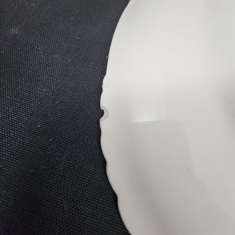 Load image into Gallery viewer, Homer Laughlin Dresden Serving Platter Oval 11" Eggshell Nautilus Floral USA