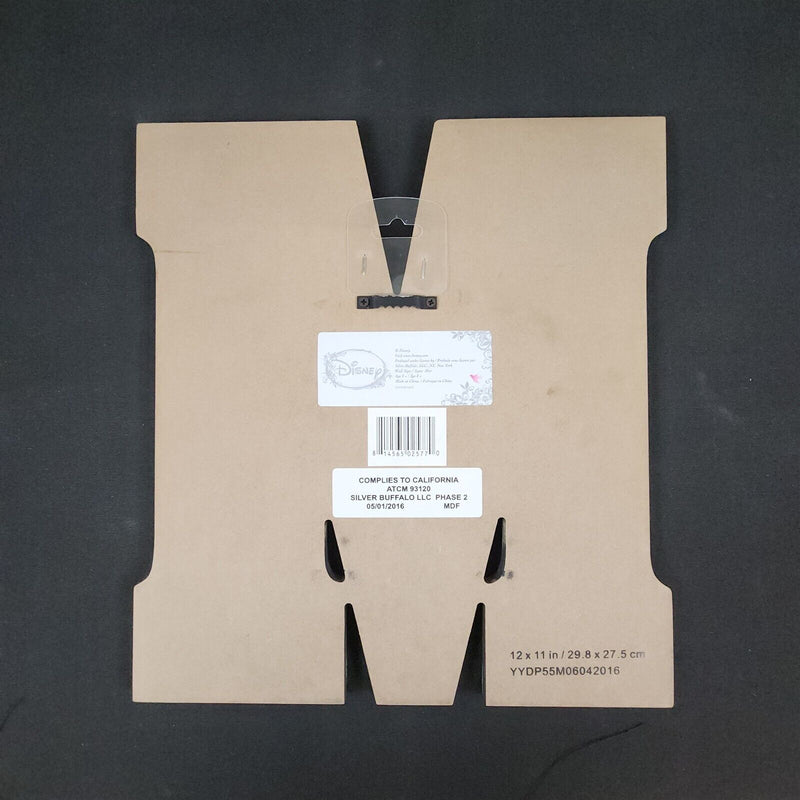 Load image into Gallery viewer, Disney Princesses Letter M Wood Wall Art Print Décor For Kids Room