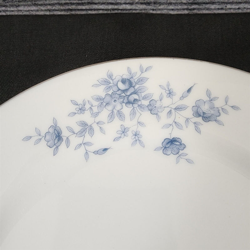 Load image into Gallery viewer, Crown Empire Duchess Set of 4 Salad Plate 7 5/8" Floral with Silver Rim Ceramic