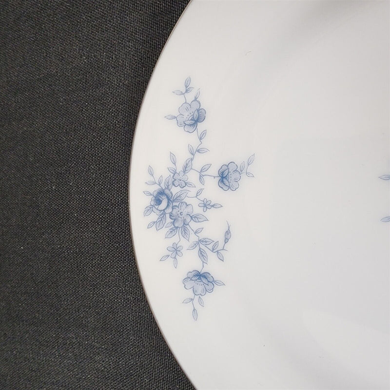 Load image into Gallery viewer, Crown Empire Duchess Set of 4 Bread and Butter Plate 6 5/8" Floral Silver Rim