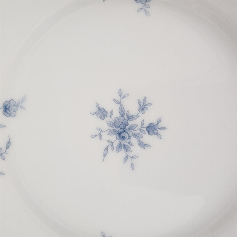 Load image into Gallery viewer, Crown Empire Duchess Set of 4 Bread and Butter Plate 6 5/8" Floral Silver Rim