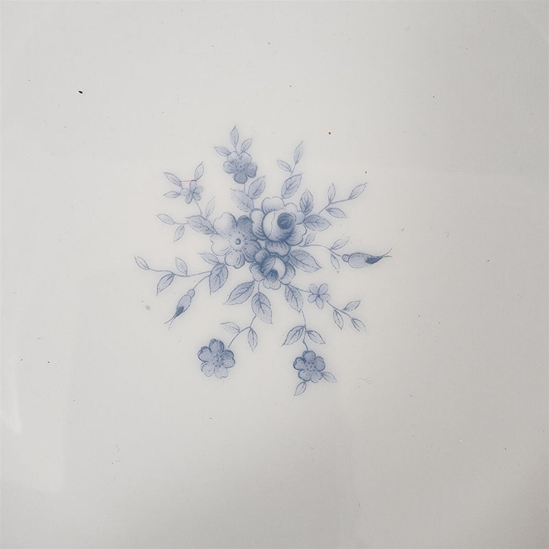 Load image into Gallery viewer, Crown Empire Duchess Set of 4 Soup Bowl 7 5/8" Floral Silver Rim Ceramic