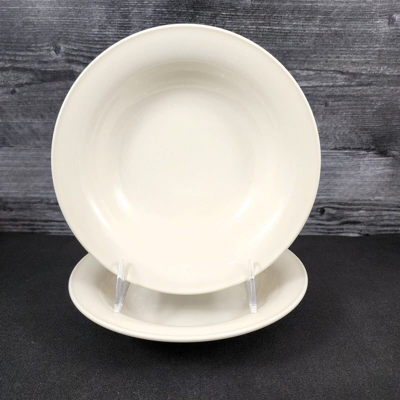 Load image into Gallery viewer, Nancy Calhoun Vanilla Soup Bowl Stoneware Round 8 inch Set of 2