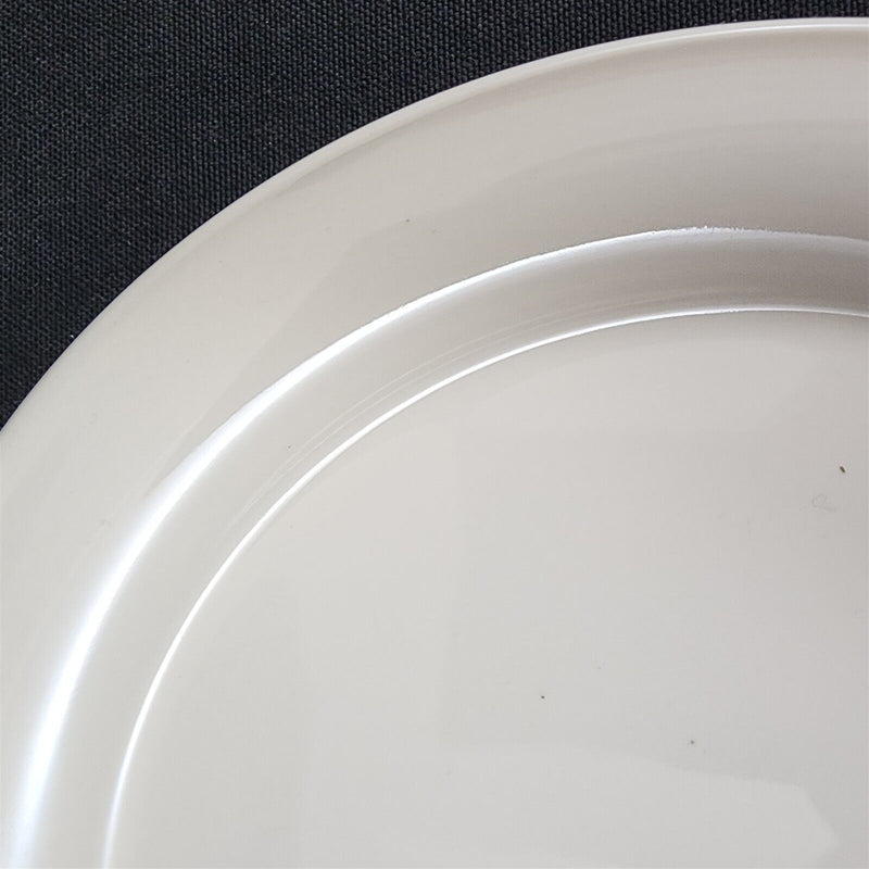 Load image into Gallery viewer, Nancy Calhoun Vanilla White Salad Plate Ceramic Stoneware Round 8 inch Set of 2