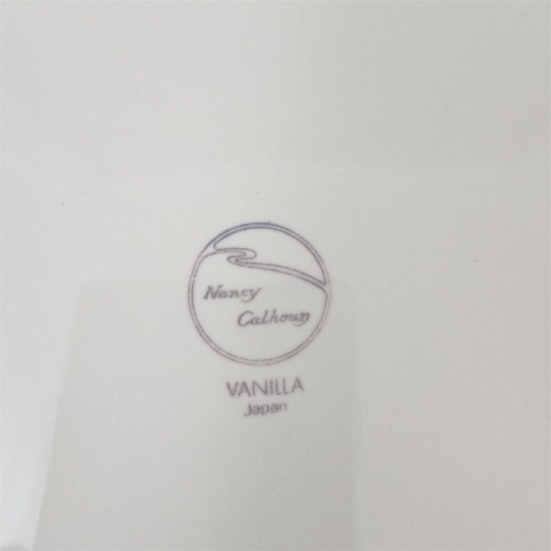 Load image into Gallery viewer, Nancy Calhoun Vanilla White Salad Plate Ceramic Stoneware Round 8 inch Set of 2