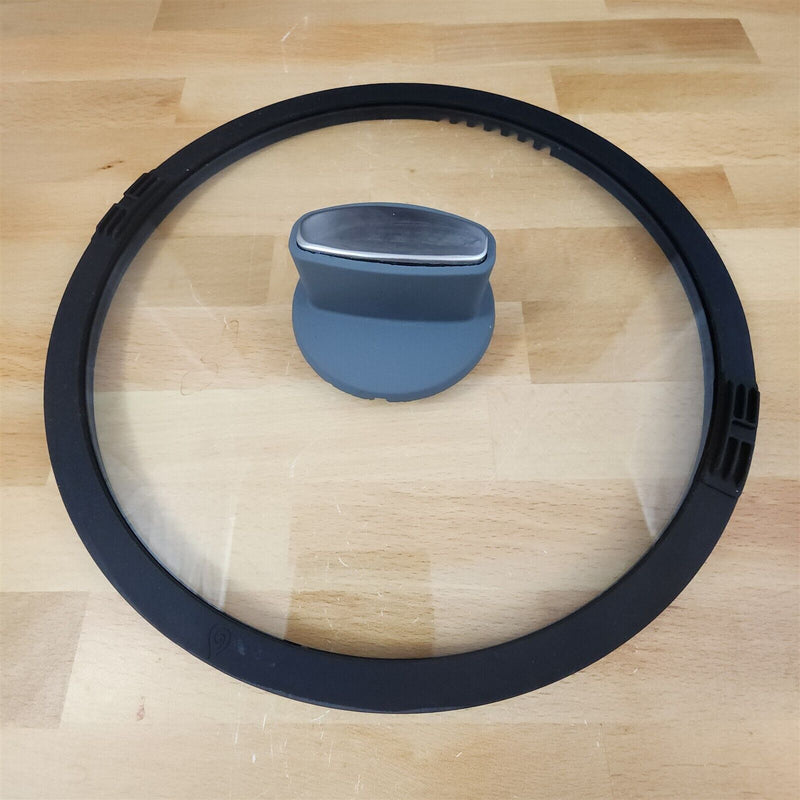 Load image into Gallery viewer, Dutch Oven With Nonstick Interior with Glass Lid And Handles Aluminum 4 Qt Black