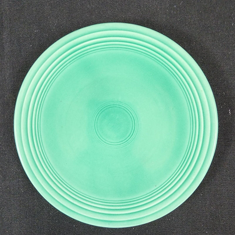 Load image into Gallery viewer, Fiesta Ware Homer Laughlin 4 Green Bread Butter Dessert Plate Set Ceramic Vtg
