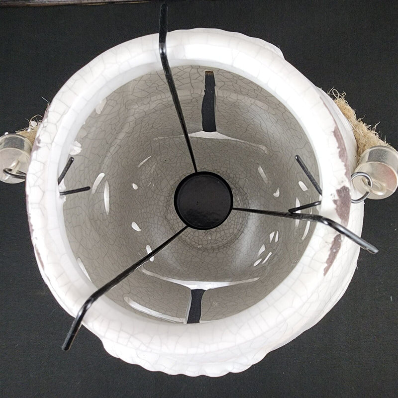 Load image into Gallery viewer, Nautical Maritime Lantern White Tea light Candle Holder Weathered Look Lamp