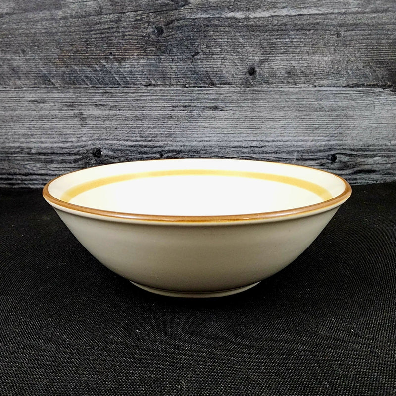 Load image into Gallery viewer, Noritake October Fest Set of 2 Soup Bowls Stoneware Brown Blue Yellow Floral