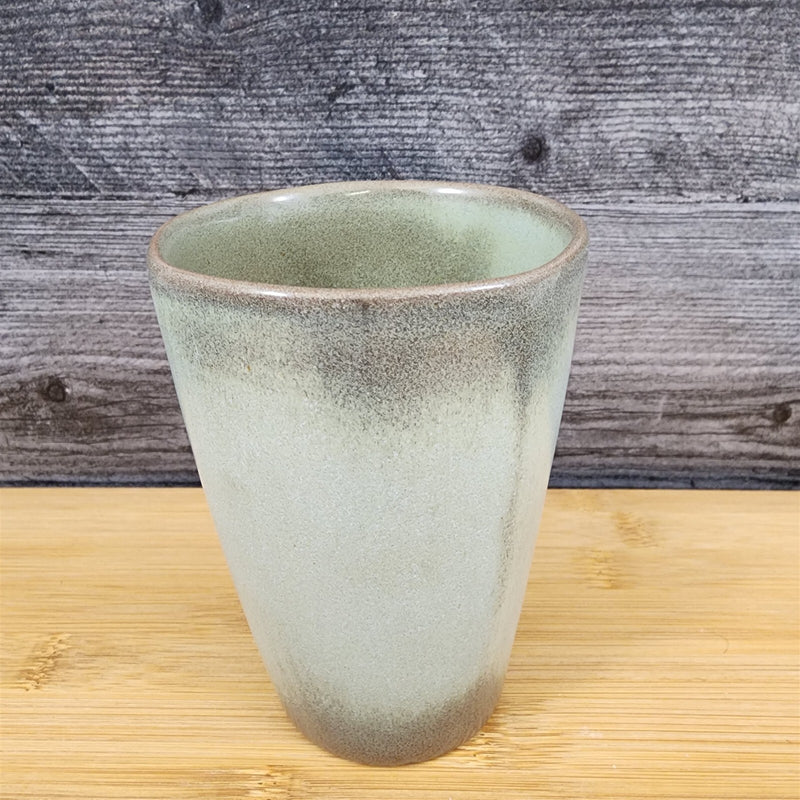 Load image into Gallery viewer, Frankoma Westwind Prairie Green Pottery 3 Tumblers Coffee Ice Tea Ada Clay 5L
