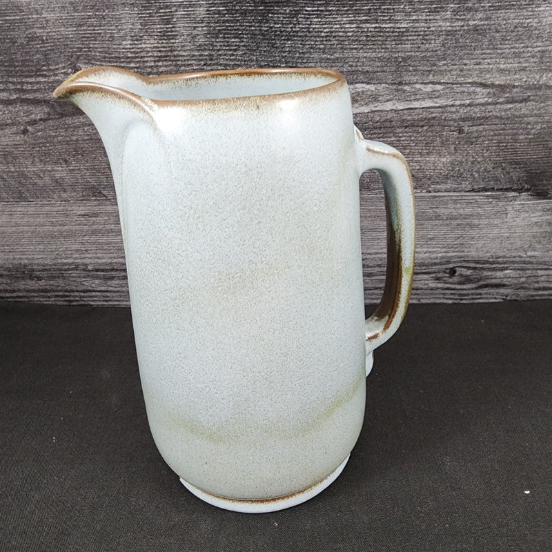 Load image into Gallery viewer, Frankoma Plainsman Woodland Moss Pitcher 40 oz Blue Brown Green Pottery