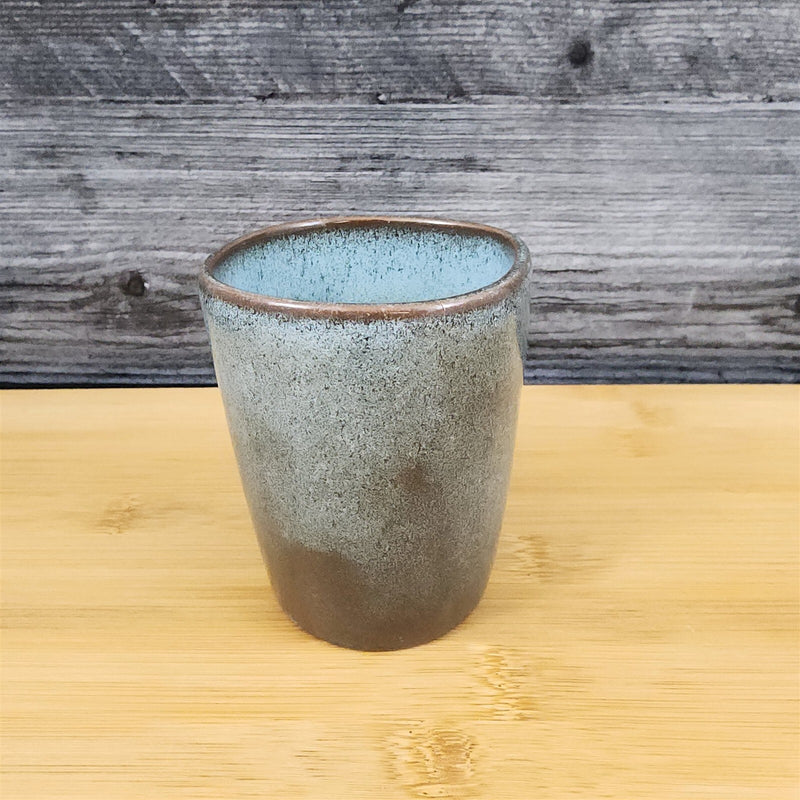 Load image into Gallery viewer, Frankoma Juice Tumbler Blue Pottery