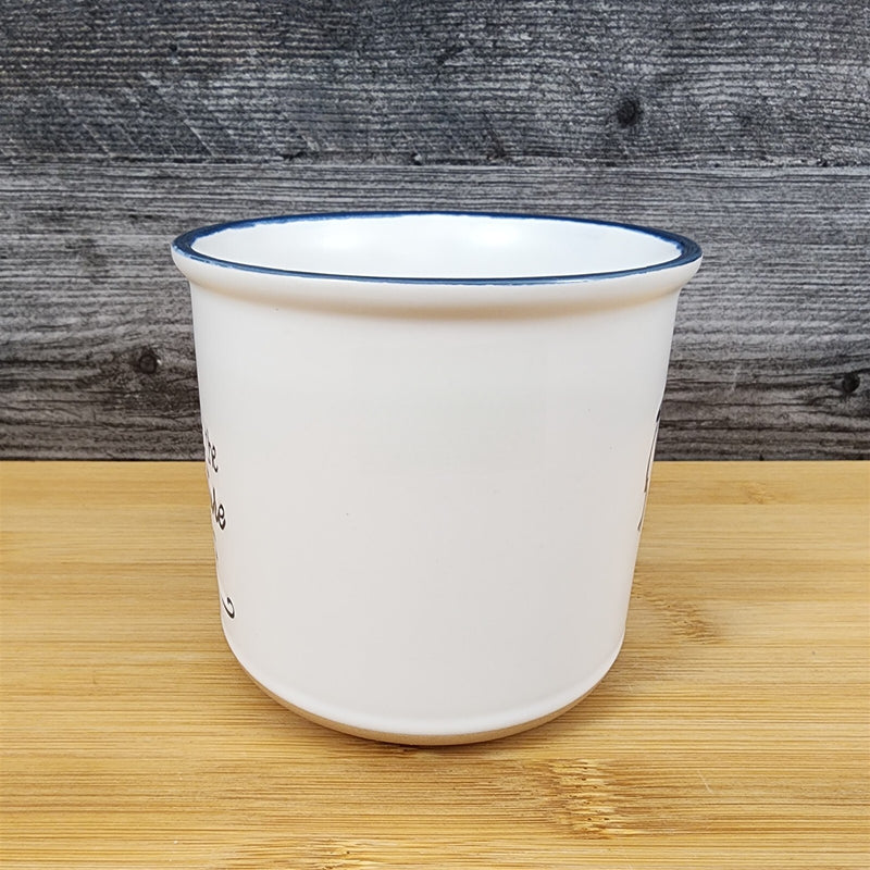 Load image into Gallery viewer, Coffee Mug Graduation Saying Embossed White Ceramic Tea Cup Blue Sky Spectrum