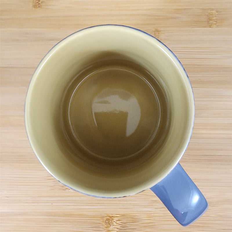 Load image into Gallery viewer, Dad Inspirational Coffee Mug Ceramic Embossed Gray Cup Blue Sky Father’s Day
