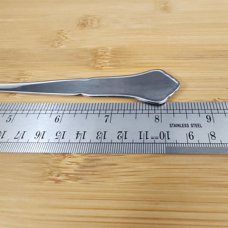 Load image into Gallery viewer, Ashmore Oneida Tablespoon Serving Spoon Stainless Burnished Flatware