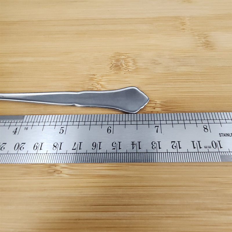 Load image into Gallery viewer, Ashmore Oneida Dinner Oval Soup Spoon Stainless Burnished Handle Flatware