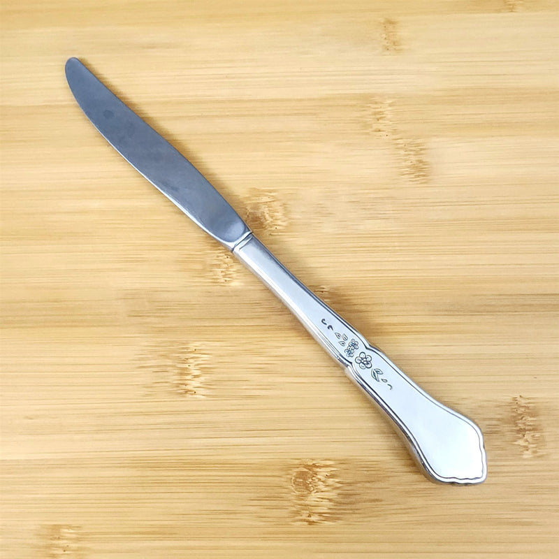 Load image into Gallery viewer, Ashmore Oneida Dinner Knife Hollow Handle Stainless Burnished Flatware