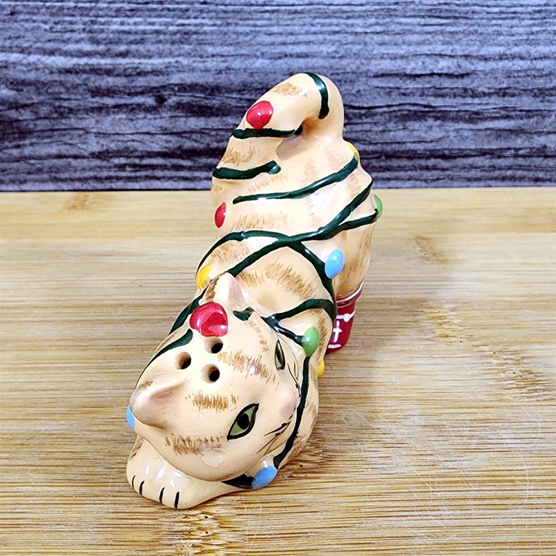 Load image into Gallery viewer, Franny Cat Salt Shaker Replacement Ceramic Blue Sky