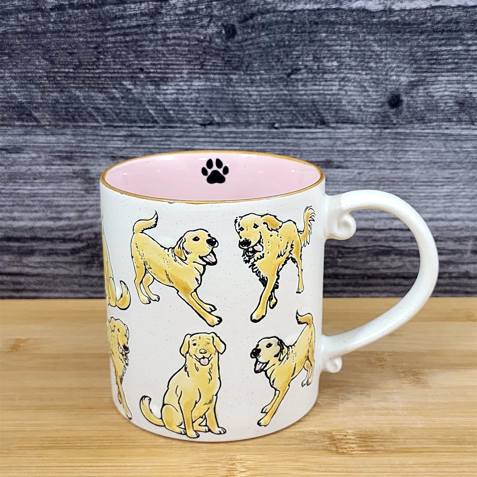 食器 Dog Labrador Retriever Coffee Mug Lab Dog Ceramic Embossed 21oz Tea