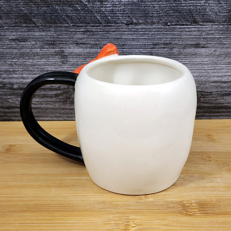 Load image into Gallery viewer, Halloween Day of the Dead Skull Coffee Mug Tea Cup Blue Sky Heather Goldminc